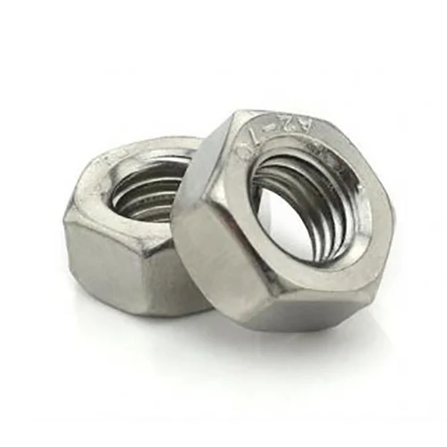 DIN934 Plain Polish A2 70 Hex Nut Nut